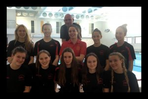 Cheltenham Swimming and water Polo Club Girls U17’s NAGS team 2019